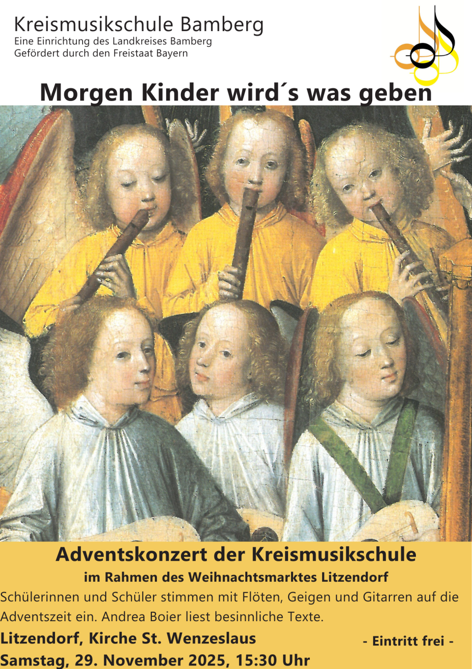 20251129 Morgen Kinder wird´s was geben Plakat