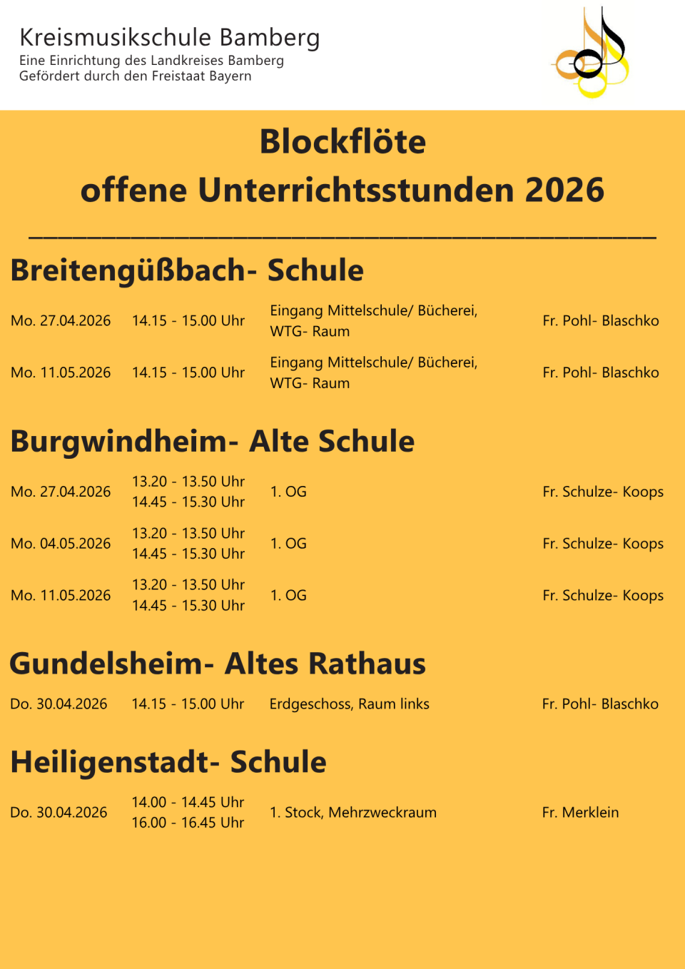 7.3. offen Unterrichtsstunden Bockflöte1 2026