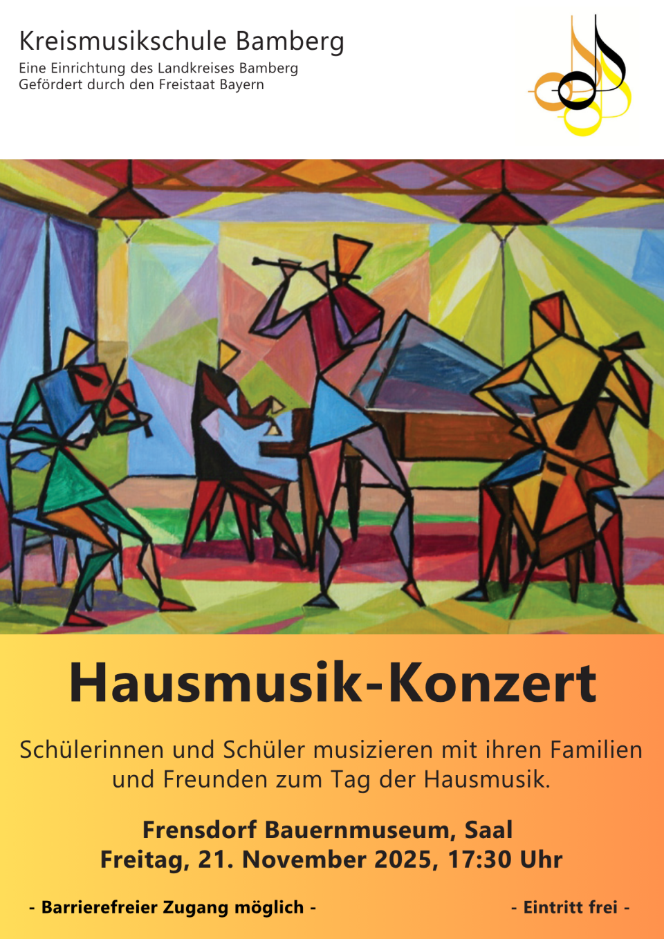 20251121 Hausmusikkonzert Plakat
